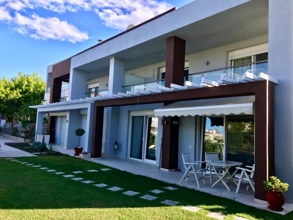 EllinFos ApartHotel Chaniotis Exterior foto