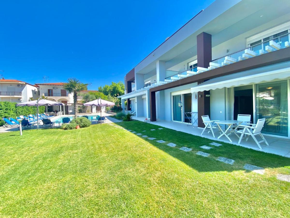 EllinFos ApartHotel Chaniotis Exterior foto