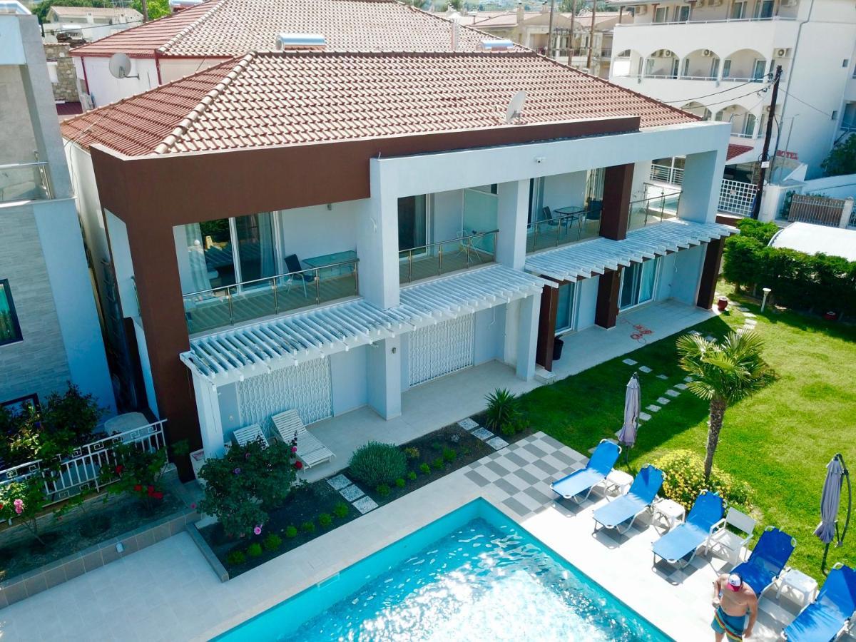 EllinFos ApartHotel Chaniotis Exterior foto