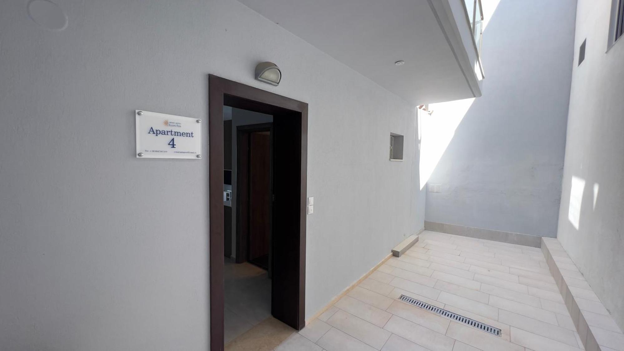 EllinFos ApartHotel Chaniotis Exterior foto